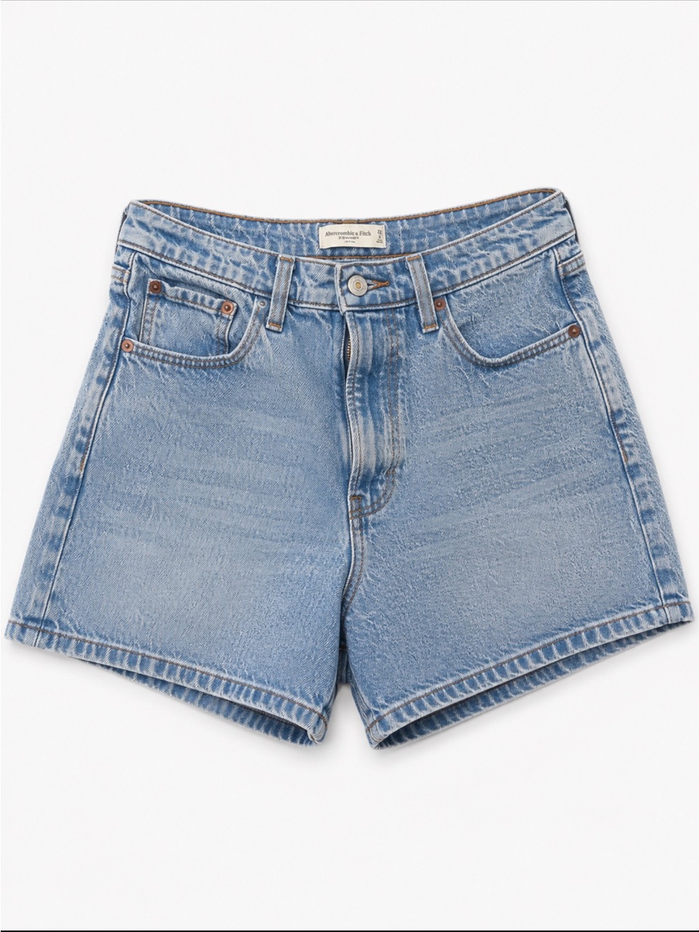 Abercrombie & Fitch Light Blue Denim Shorts